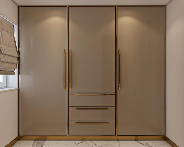 3 Door Wardrobe Cabinet In Dubai