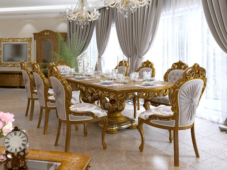Dining Table 4 Seater In Dubai