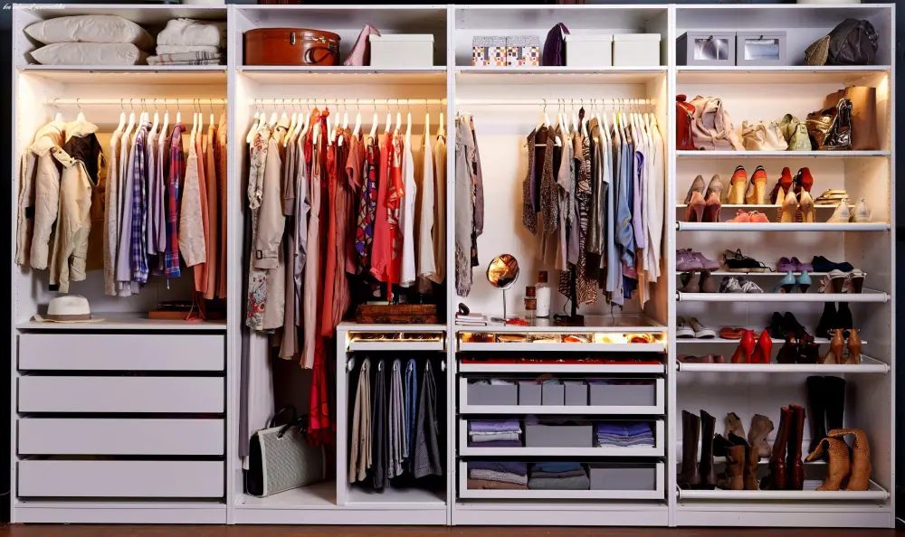 Group by Category and Color of wardrobe