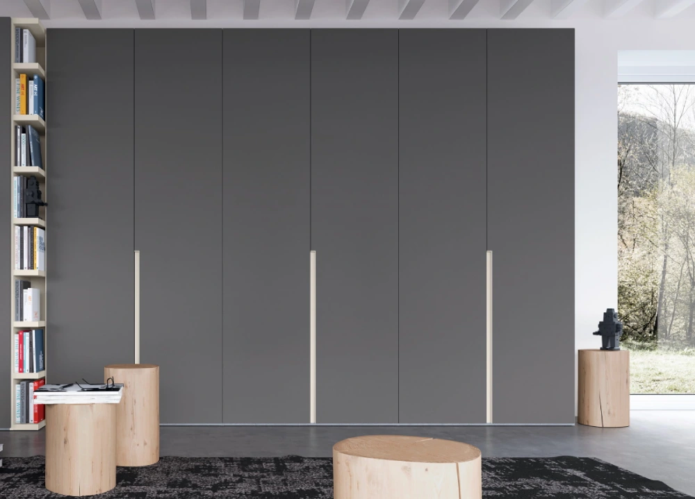 Minimalist Wardrobes with Clean Lines