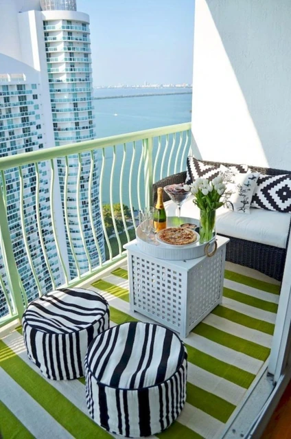 Stylish balcony