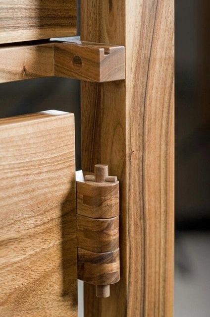 Wooden hinge joint