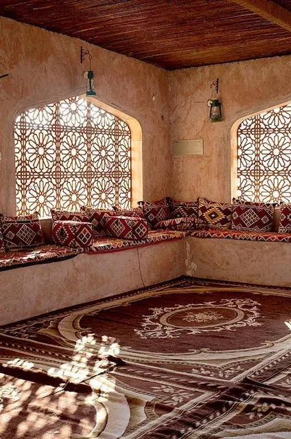 Traditional Arabic Majlis room