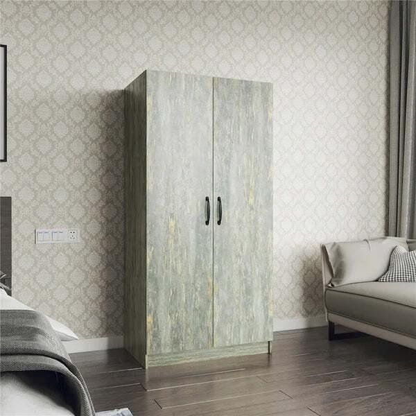 2 Door Wardrobe At Floor Center