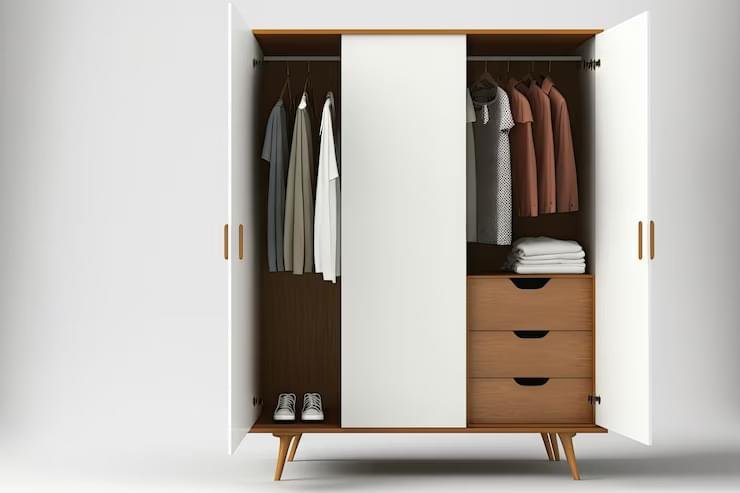 3 Door Wardrobe Mirror