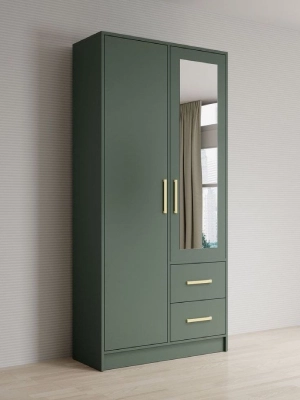 2 door wardrobe
