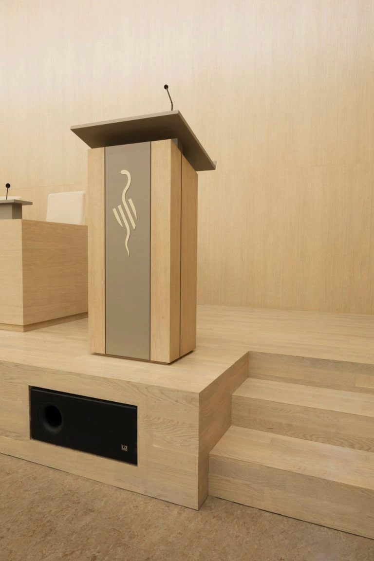 Wooden Podium Dubai